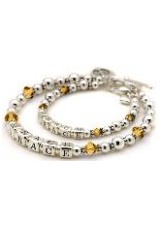 mum and baby matching bracelets